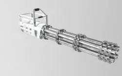 Minigun 3D model