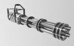 Minigun 3D model