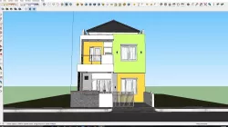 Minimalis house 3D model