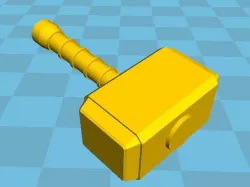 Mjolnir-like 1 handed siege.