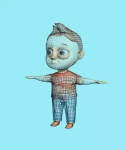 Mody Mody Low-poly  3D model