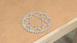 Motorcycle Sprocket Low-poly  3D model