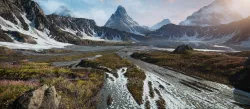 Mountain Lake Valley Environment - Unity 2017 Project Low-poly  3D model