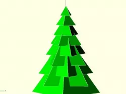 Polygon Christmas Tree