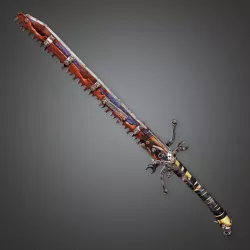 Post Apocalyptic Modified Sword - PAM - PBR Game Ready Low-poly  3D model