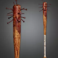 Post Apocalyptic Nail Bat - PAM - PBR Game Ready Low-poly  3D model