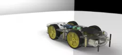 Propeller powered Car