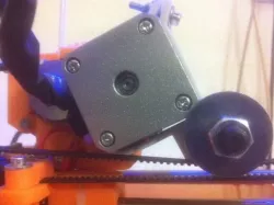 Prusa X Belt - Extruder Fix (keeps the belt away from the stepper motor)