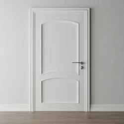 Realistic door 3D model
