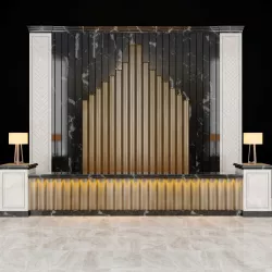 Reception 3D model