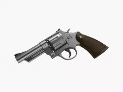Revolver 3D model