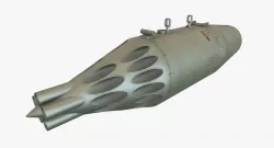 Rocket Launcher UB-32A Low-poly  3D model