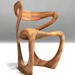 S Chair Tom Vaughan s Design 3D model