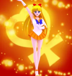 Sailor Venus 3D model