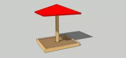 sandbox 3D model