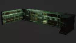 SCI-FI INDUSTRIAL MODULAR PACKAGE 3D model