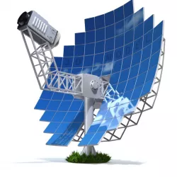 Solar Stirling Engine 3D model