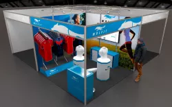 Stand for sports shop 3D model
