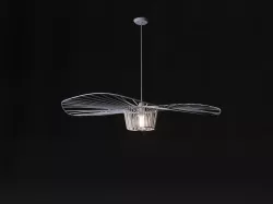 Straw Hat Lamp 3D model