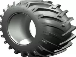 the tire from the wheel tractor MTZ