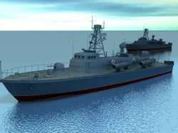 Torpedo Boat 3D model