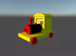 Train 3D model