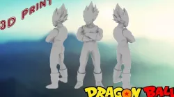Vegeta Buu Saga 3D model