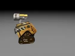 wall e character 3D model
