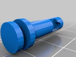 Water cooler/beer tap valve cusp stem