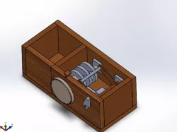 Wooden Safe Lock Mech.
