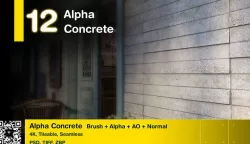 12 Alpha concrete Texture