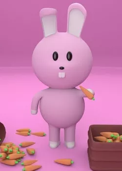3d Rabbit 3D model
