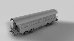 3d Wagon 3D model