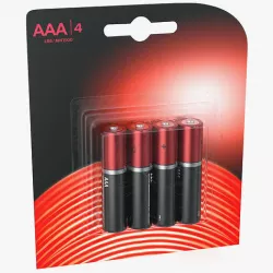 AAA Battery Package 3D model