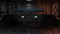 Abandoned laboratory control room 3D model