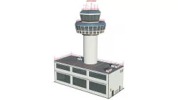 Airport Control Tower 3D model