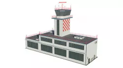 Airport Control Tower 3D model
