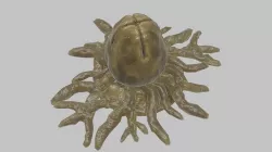 Alien egg with nest pbr Low-poly 3D model