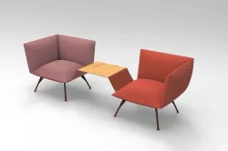 Altair Sofa Low-poly 3D model