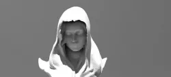 Angel head bust 3D 3D model