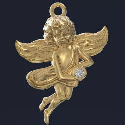 angel stl 3D model