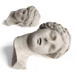 Aphrodite head sculpture 3D model
