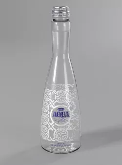 AQUA MINERAL WATER 3D model