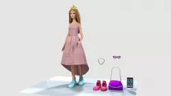 Barbie 3D model