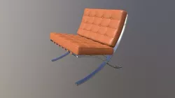 Barcelona Chair 3D model