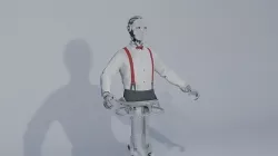 Bartender Android 3D model