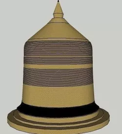 Baw Baw Gyi Stupa  3D model