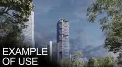 BBVA Bancomer Tower 3D model
