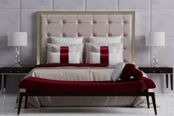 Bed neoclassic  3D model
