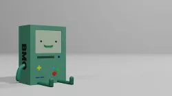 BMO Adventure Time 3D model